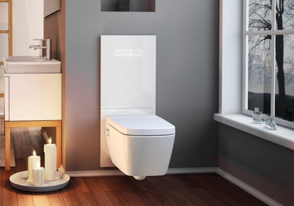 Подвесной унитаз-биде TECEone 9700200 35.8 х 54 x 39.2 см подвесной, белый