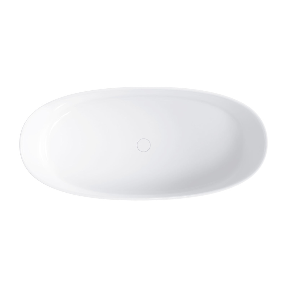 Ванна OMNIRES NEW M+ отдельностоящая 158х72 см NEO158WWBM (белый мат)