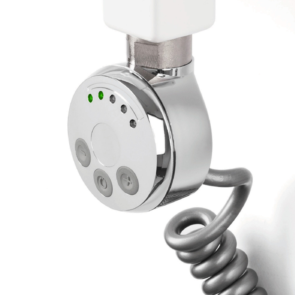 Фото Полотенцесушитель электрический Terminus 4660059920726 Евромикс П6 450x596, ТЭН HT-1 300W, левый/пра