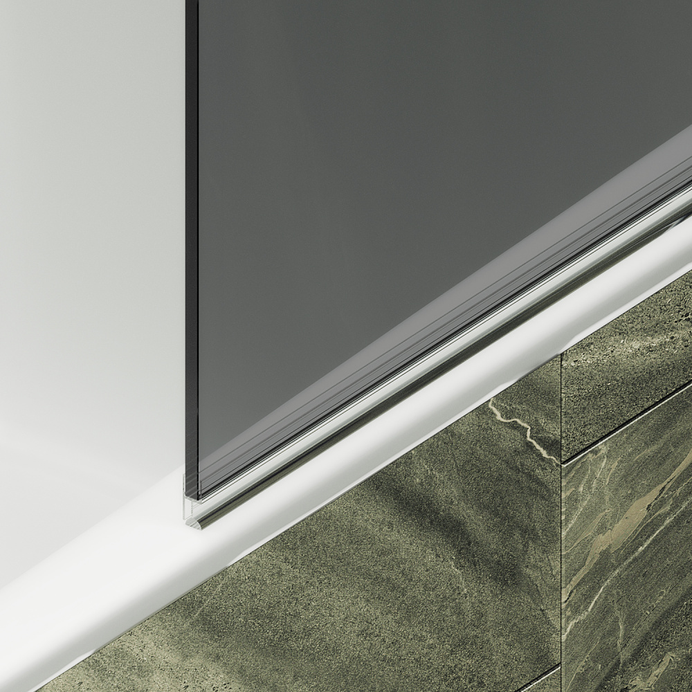 Фото Шторка на ванну Maybah Glass MGV-613-6 поворотная на монопетле
