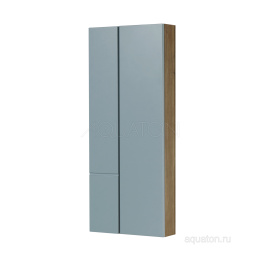 Шкафчик Aquaton модуль для зеркала Мишель 43 дуб рустикальный, фьорд 1A244203MIX30