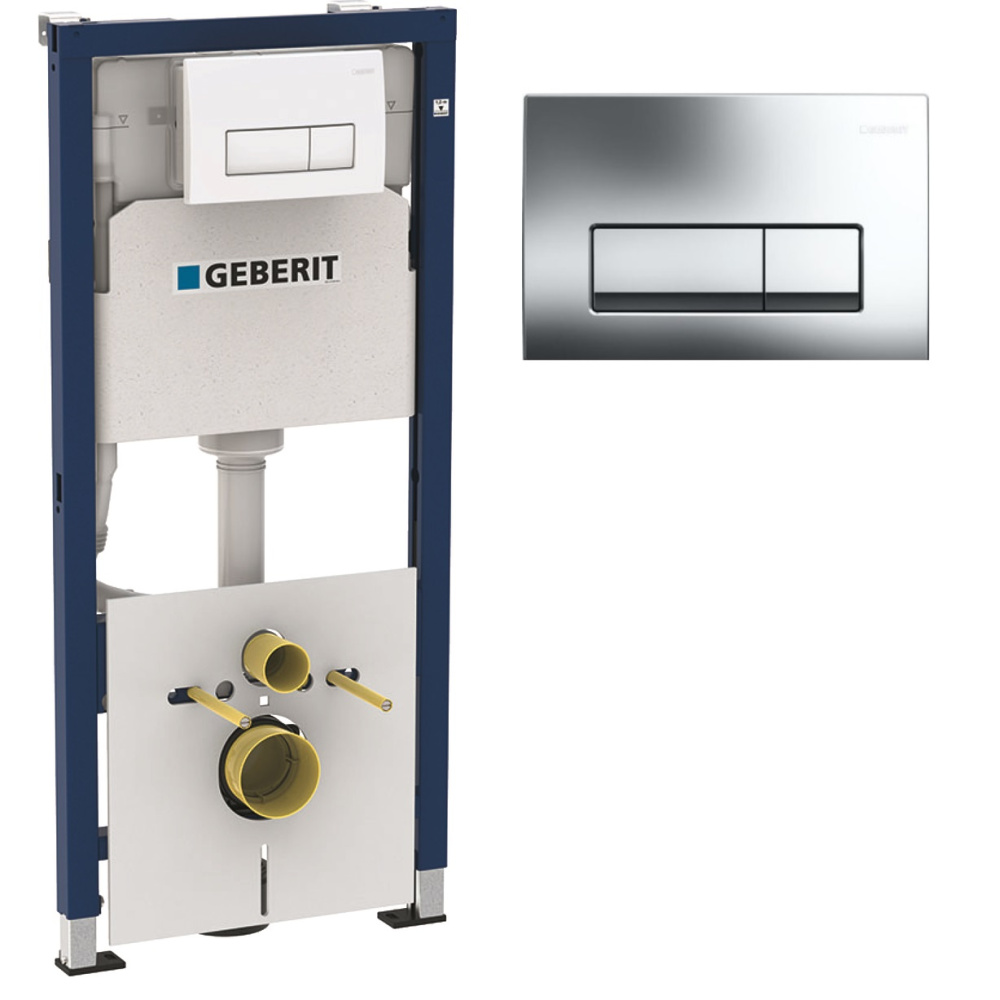 Geberit Duofix 458.128.21.1 Инсталляция для унитаза подвесного стандартная, комплект, прочее