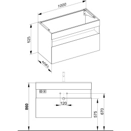Фото Тумба Keuco Stageline 32872290100