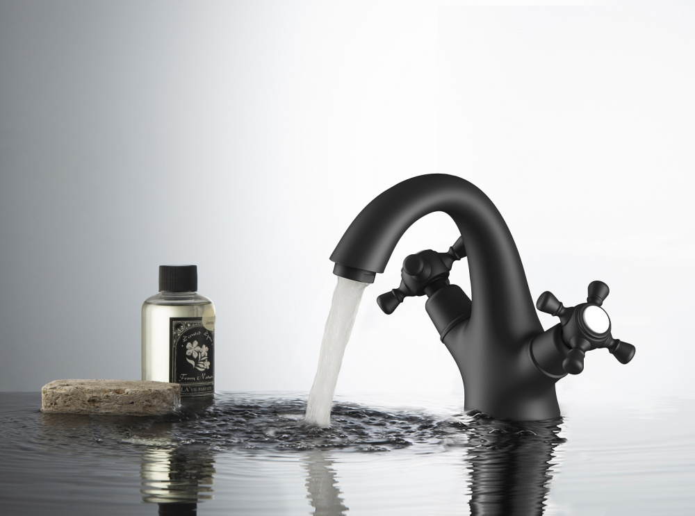 Фото Смеситель для раковины Timo Nelson 1911/03F черный