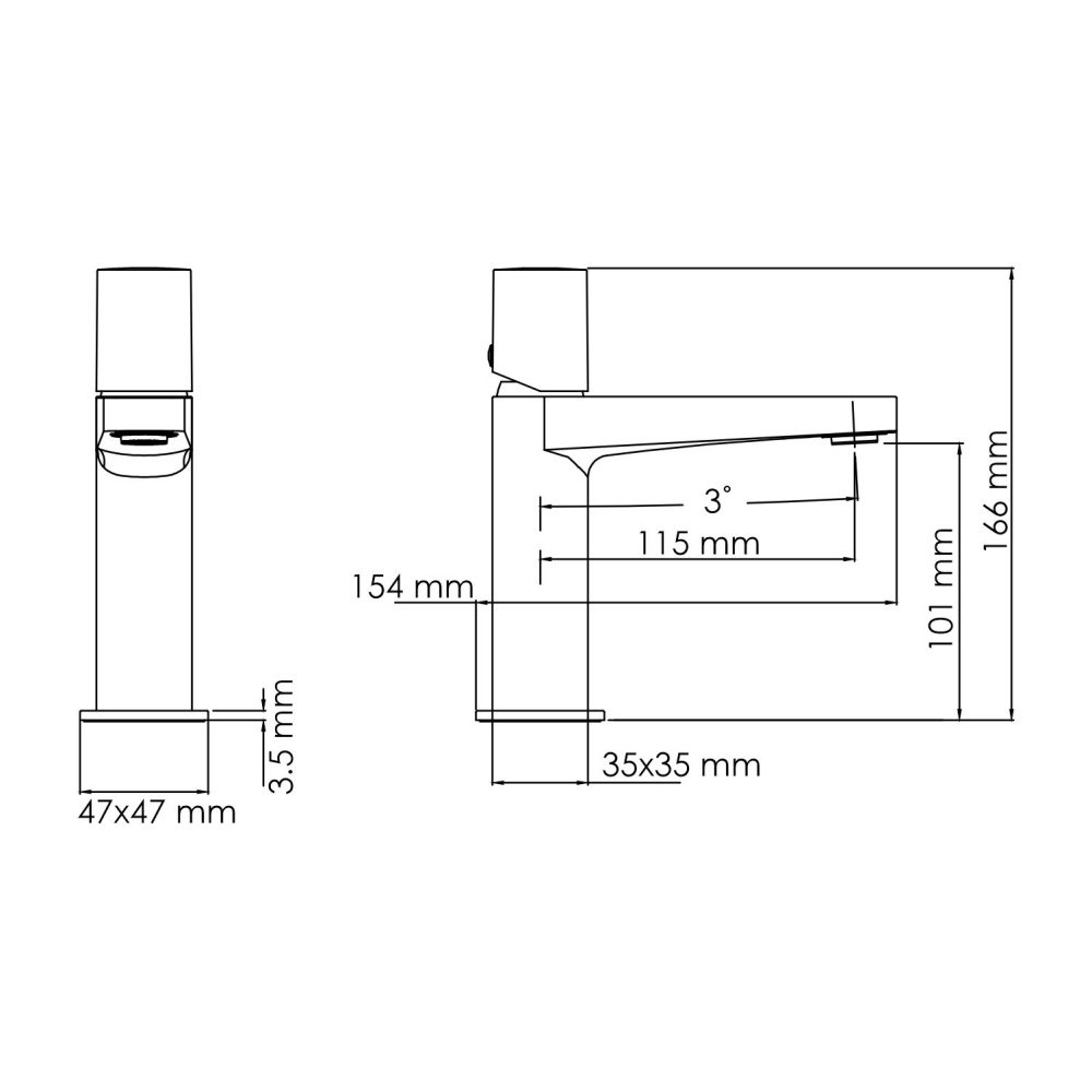WasserKRAFT Naab 8603 Смеситель для раковины