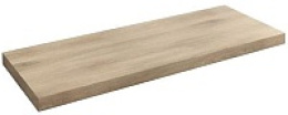 EB51-1400-E10 столешница PARALLEL 1400 мм без отверстия для умывальника /140х52х6/ (квебекский дуб)