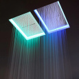 Antonio Lupi Meteo METEO2C.BL Встраиваемый верхний душ 52x35x11см, с LED подсветкой, цвет: белый