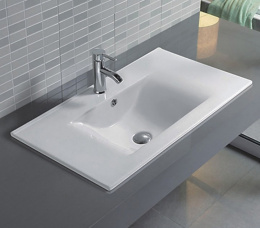 Фото Раковина 60 см CeramaLux (JY-807-60) Прямоугольная