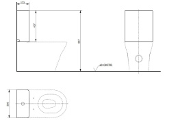 Бачки для туалета Бачок для унитаза Toto MH SW10044G1