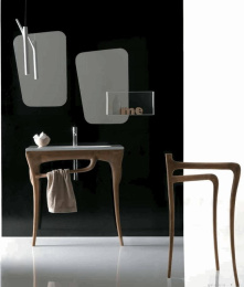 Раковина 85 см Galassia Ergo (7102), цвет белый