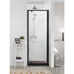Душевая дверь в нишу Bravat Blackline (BD100.4111B) 900х2000