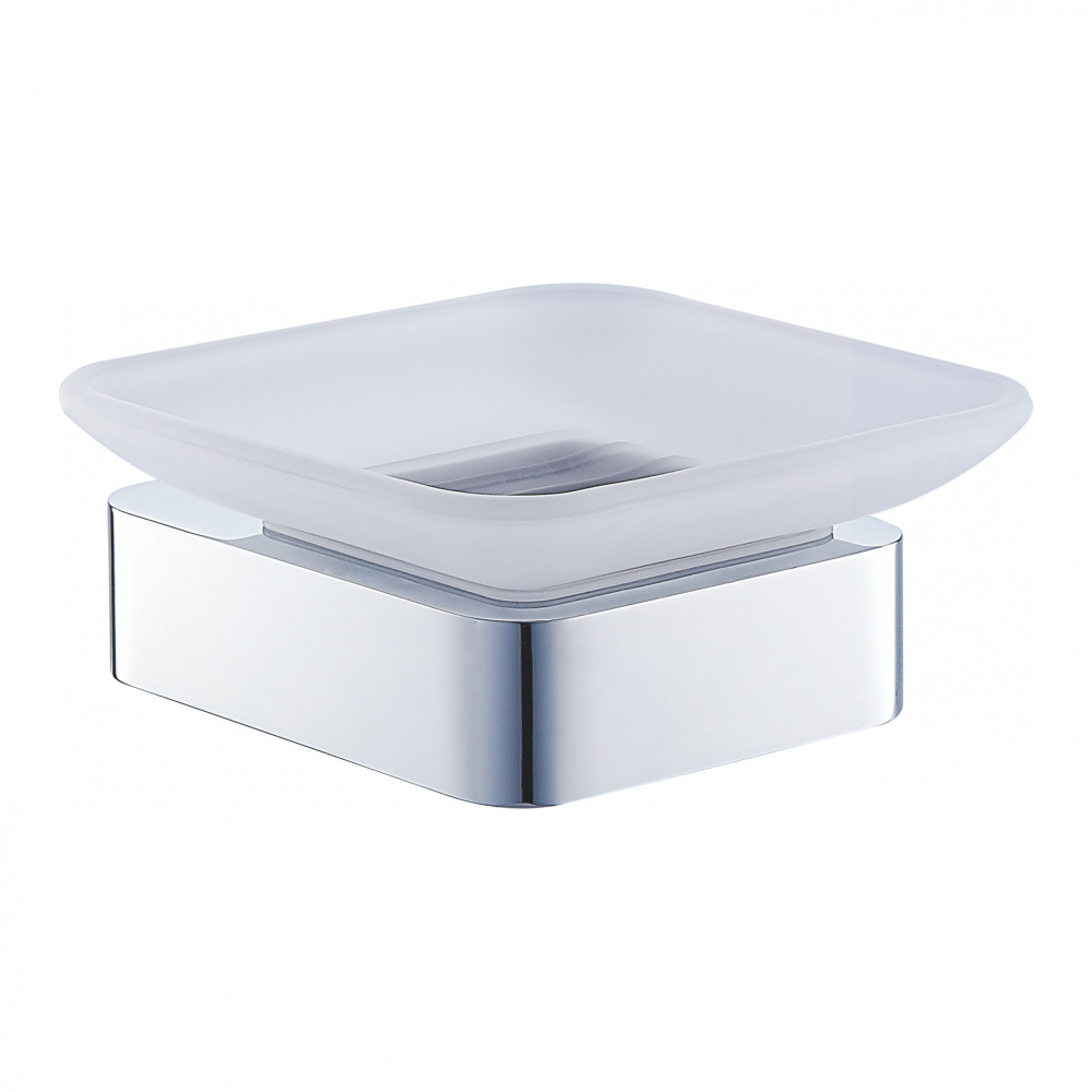 Мыльница с держателем Wonzon&Woghand (WW-9522) Хром