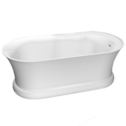 Фото Акриловая ванна 170x80 BelBagno (BB300), округлая