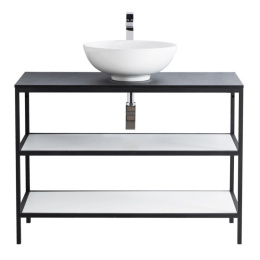 Вставка в дно металлического каркаса под раковину CEZARES CADRO-100-MENS-NERO