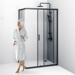 Фото Душевой уголок 120x90 Am.Pm Gem S (W93G-404-120290-BT) черный