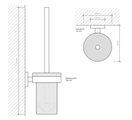 Фото Ершик для унитаза Decor Walther Basic (0531000), хром