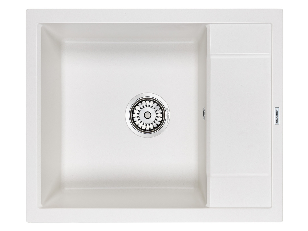 Фото Мойка для кухни Paulmark Flugen (PM216050-WH) белый