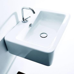 Фото Kerasan Ego 324101*1 Раковина 50х40 см, 1 отв., цвет: белый