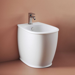 Фото Биде напольное ArtCeram Atelier (ATB002 05 00) белый матовый
