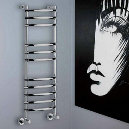 Фото Полотенцесушитель водяной Margaroli Luna 434-11 4343711OBN, высота 107.6 см, ширина 43.5 см, старая 