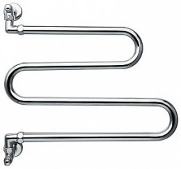 Полотенцесушители Полотенцесушитель водяной Margaroli Vento 406CR, высота 42 см, ширина 50 см, хром