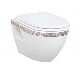 CREAVIT DEKOR TP328.000Z0 Чаша унитаза с биде