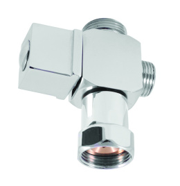 Фото Rav Slezak MD0682 Переключатель керамический (головной душ/лейка) для душевой штанги (прямоугольная 