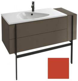 Тумба под раковину Jacob Delafon Nouvelle Vague 120 см, EB3034-S45, 3 ящика, с выступом, цвет - мако