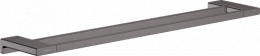 Полотенцедержатель Hansgrohe AddStoris (41743340) шлифованный черный хром