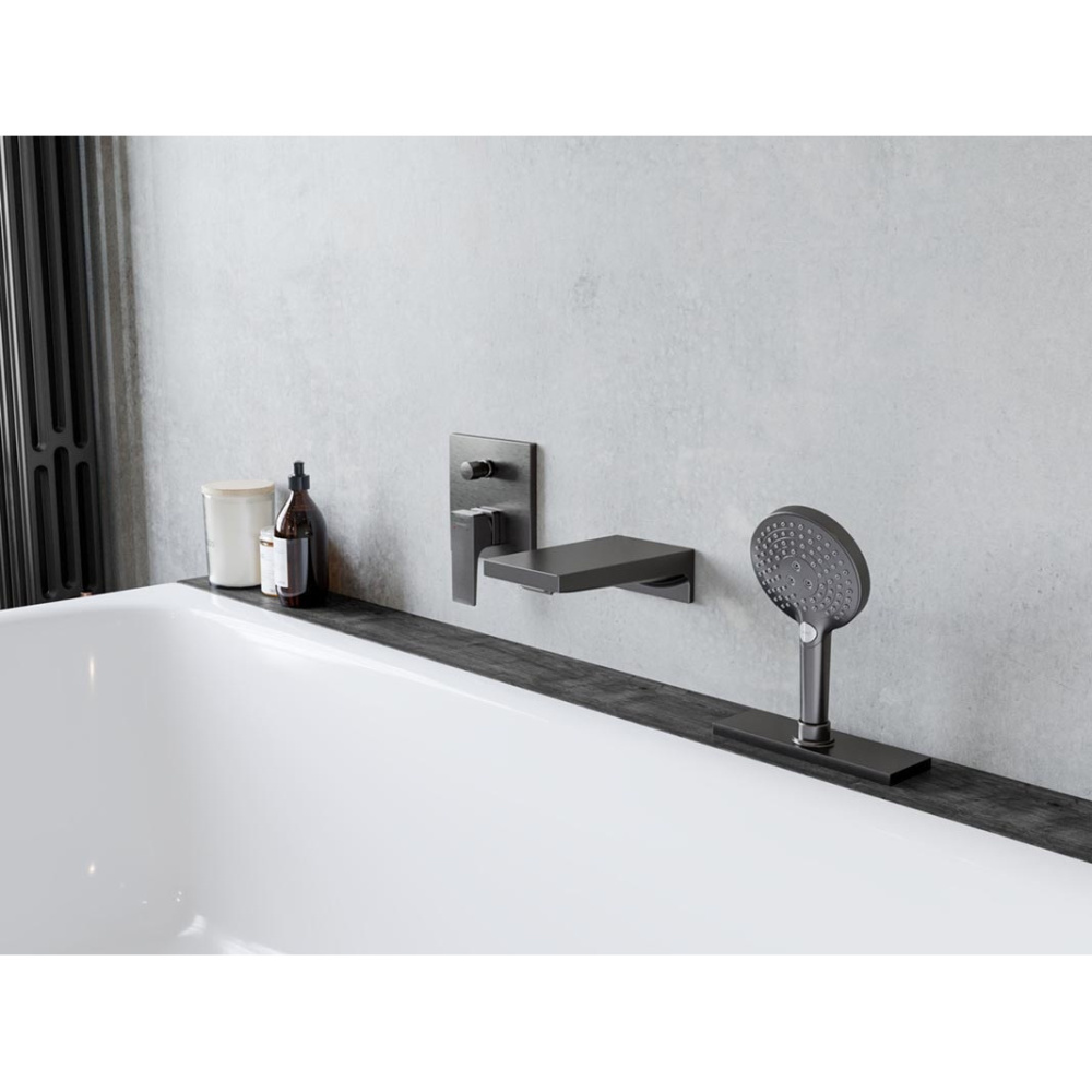Излив для смесителя Hansgrohe Metropol 32543340 Черный шлифованный хром