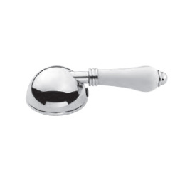 Смеситель Nicolazzi P.M. Blanc 3403DB76 для биде, состаренная бронза, ручка белая керамика