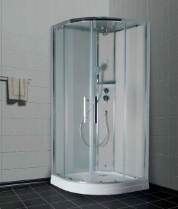 Фото Душевая кабина 100x100x202 Timo (ILMA-901) Без гидромассажа, , Поддон средний