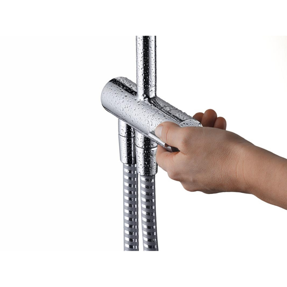 Душевая стойка Hansgrohe Vernis Shape (26282000) хром