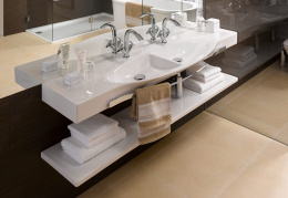 Тумба под раковину Laufen Palace New 4013540754641 149 см, цвет белый глянцевый