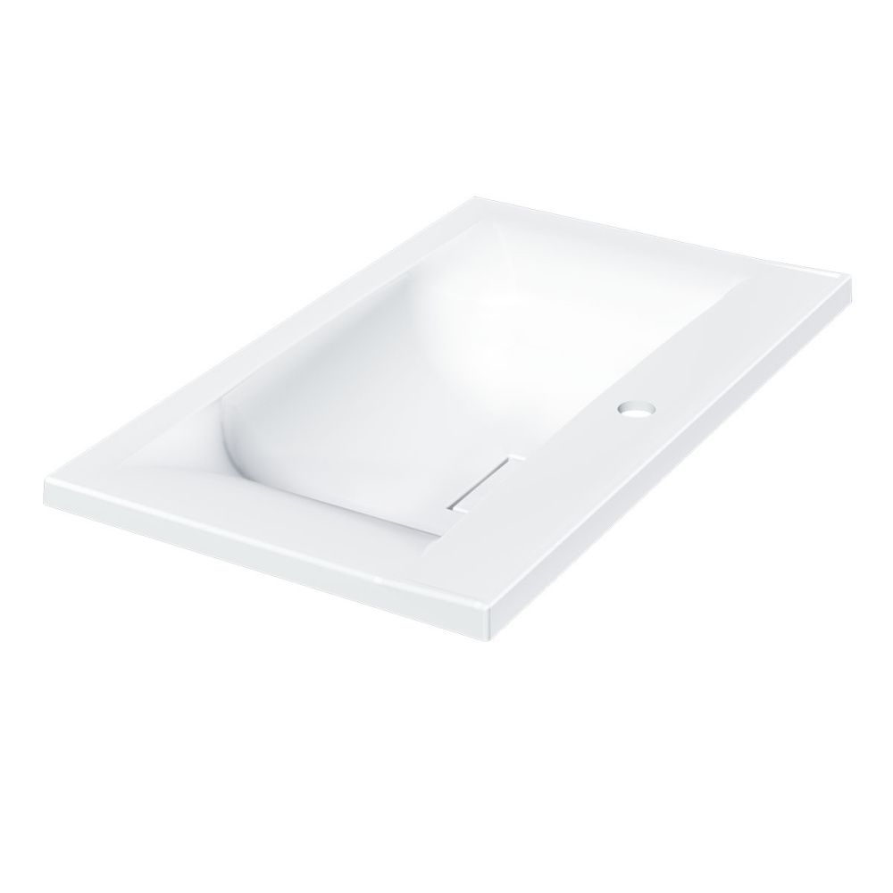 Фото Раковина из искусственного камня Vincea (VCB-3M750W) белый