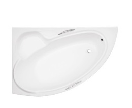 Акриловая ванна 150x95 Besco (WAB-150-NL), прямоугольная-асимметричная