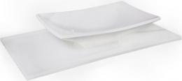 Armadi Art NeoArt 851-080 Столешница Solid Glass белая прямая 81*52см