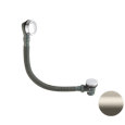 Слив-перелив click-clack для ванны Remer 96PCCXV, сталь