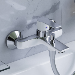 RedBlu by Damixa 841000000 Origin Elegance смеситель для ванны/душа белый