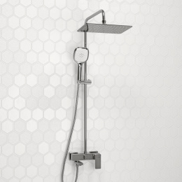 Фото WasserKRAFT A177.069.065.010.CH Душевая система со смесителем