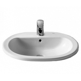 Раковина встраиваемая 56 см Roca Coral (327898000) белый