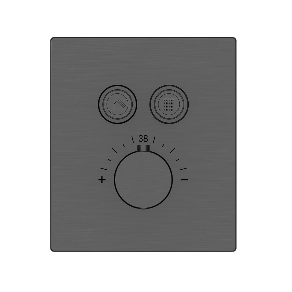 Душевой комплект Vincea (VSFW-3I21T2GM) вороненая сталь