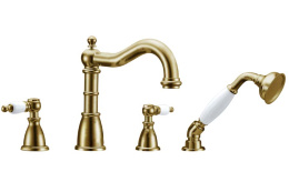 Фото Смеситель врезной Boheme Medici (391) бронза