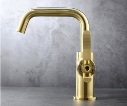 Смеситель на раковину Bronze de Luxe 1760'S Loft (1178CG) золото