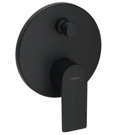 Фото Смеситель для душа Hansgrohe Rebris E (72468670) черный матовый