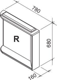 Фото Зеркало Ravak (X000000947)
