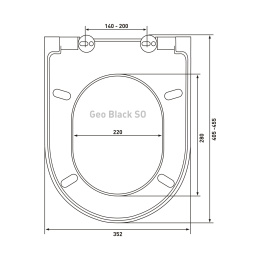 Фото Сиденье BERGES Geo Black SO 015113