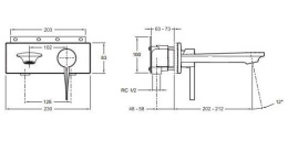 Смеситель Jacob Delafon Stance E9106-CP для раковины
