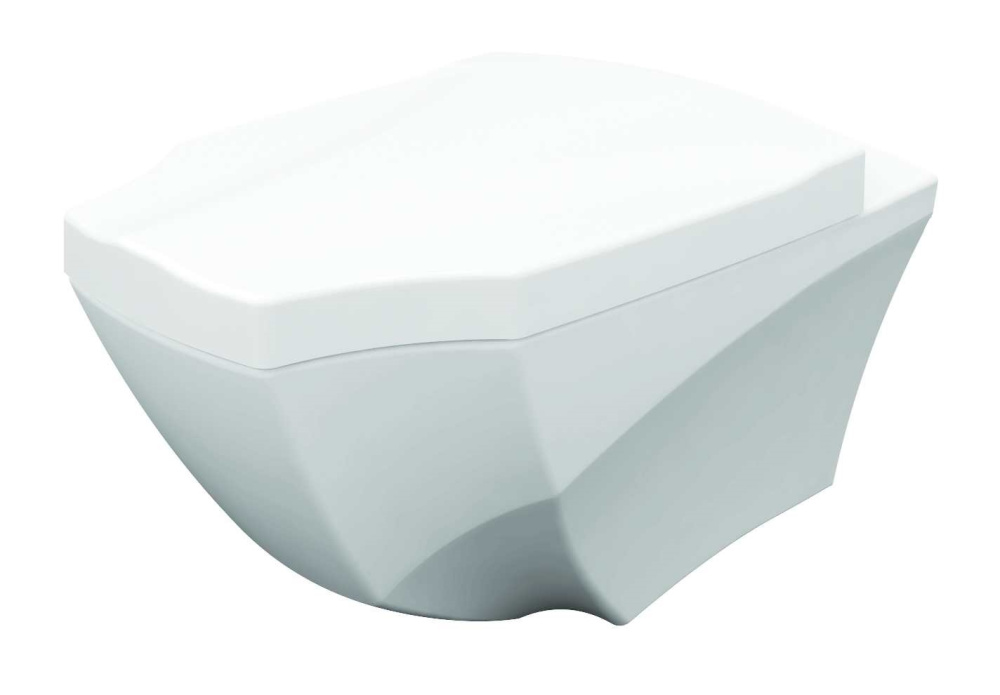 Подвесной унитаз с функцией биде Bien Fracture FRKA056GMVP1W3000 36 x 56 x 33 см сиденье Soft Close,