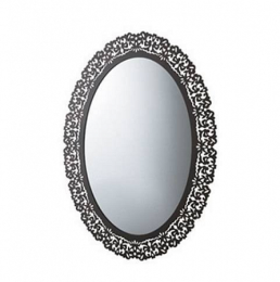 Фото Зеркало Globo Paestum (PASR38) темное дерево